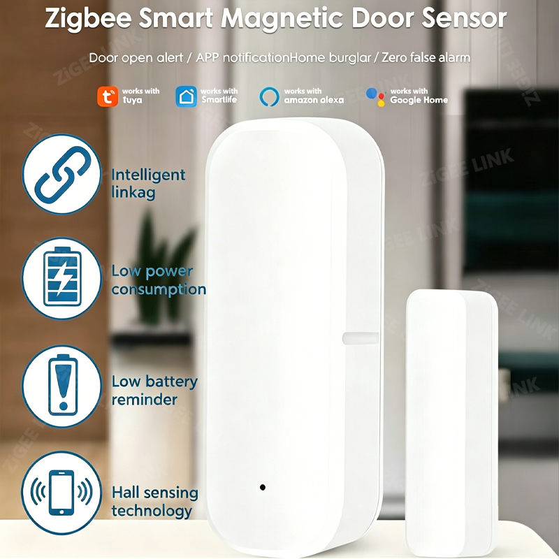 Smart Home Full System - Door Window Sensor ZigBee Door Open