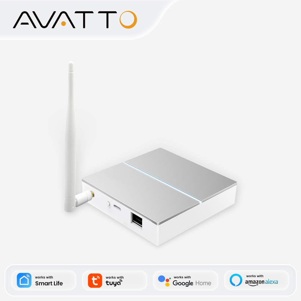 Smart Home Nest - AVATTO Tuya ZigBee Gateway with Antenna