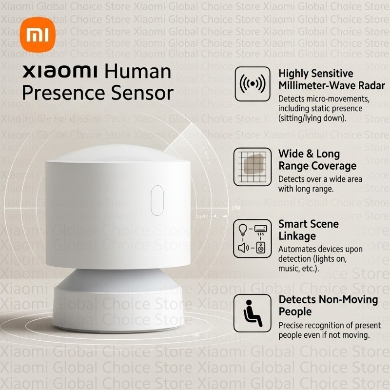 Smart Home Os - Xiaomi Human Presence Sensor Bluetooth 5.0