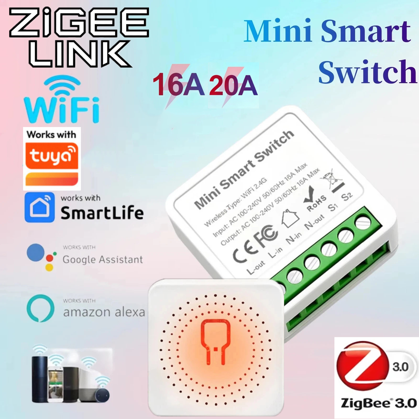 Smart Home Simple - For Tuya Mini Smart WiFi Switch