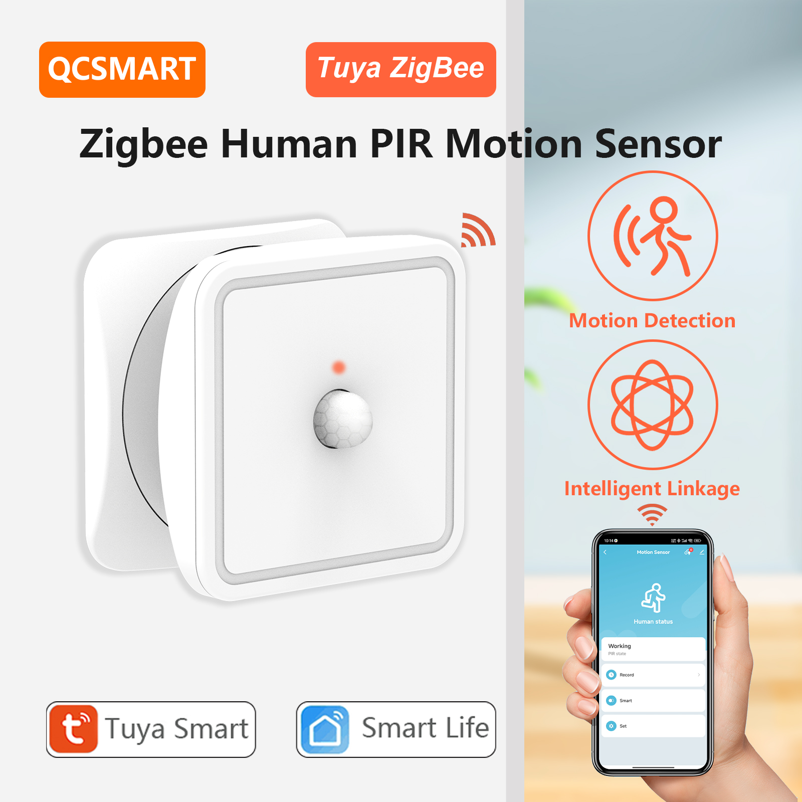 Smart Home Full System - Tuya ZigBee Human Motion Sensors PIR