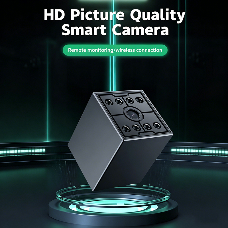 Smart Home Kamera - Long-lasting Battery Mini Wifi Camera Night