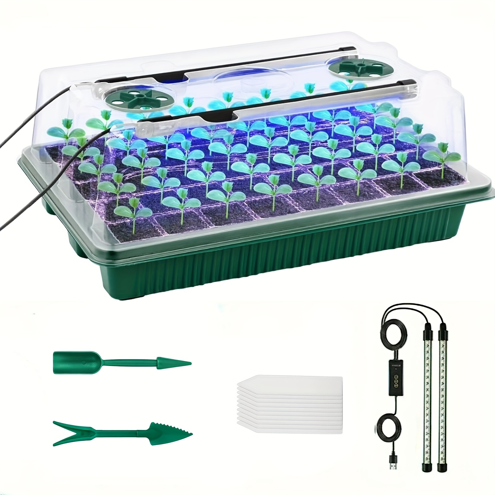 Smart Home Lighting - Seed Starter Trays With High Dome