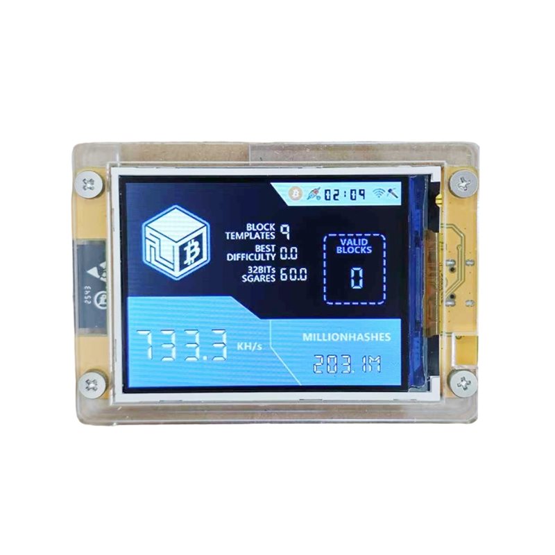 Upgrade Smart Home - Upgraded Nmminernerdminer BTC Solo Miner 735Kh/S