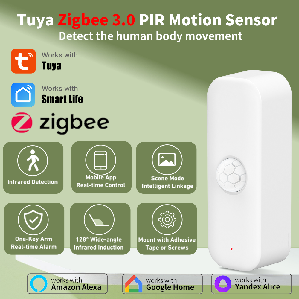 Smart Home Full System - Tuya Zigbee 3.0 PIR Smart Motion