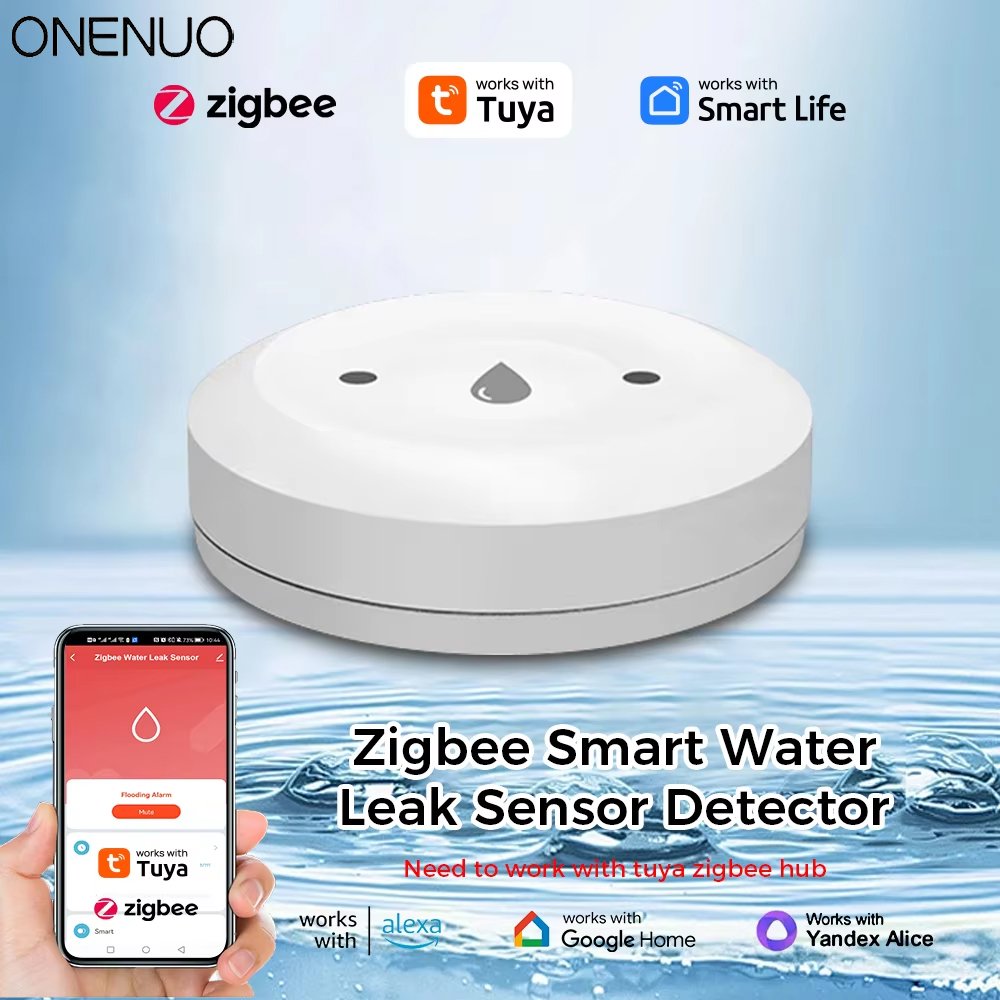 Smart Home Zentrale - ONENUO Tuya ZigBee Smart Water Sensor