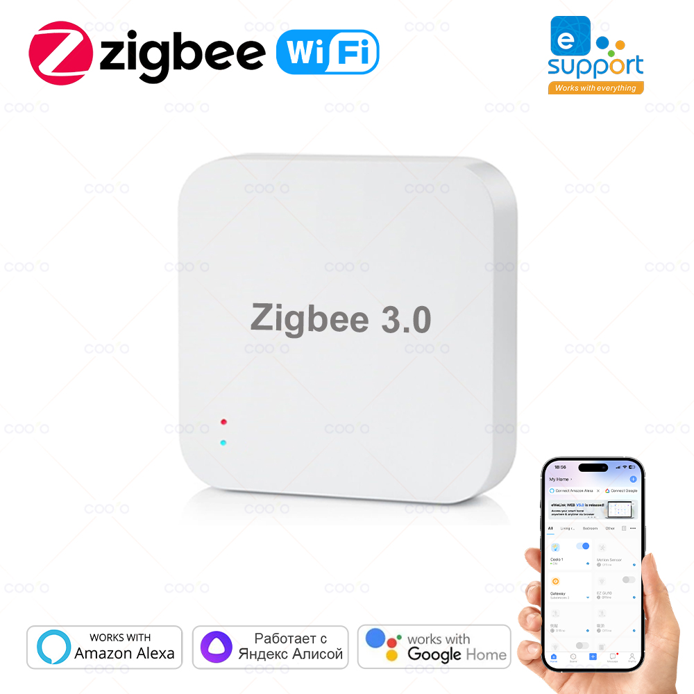 Smart Home Nest - Zigbee 3.0 Gateway Hub Smart Home