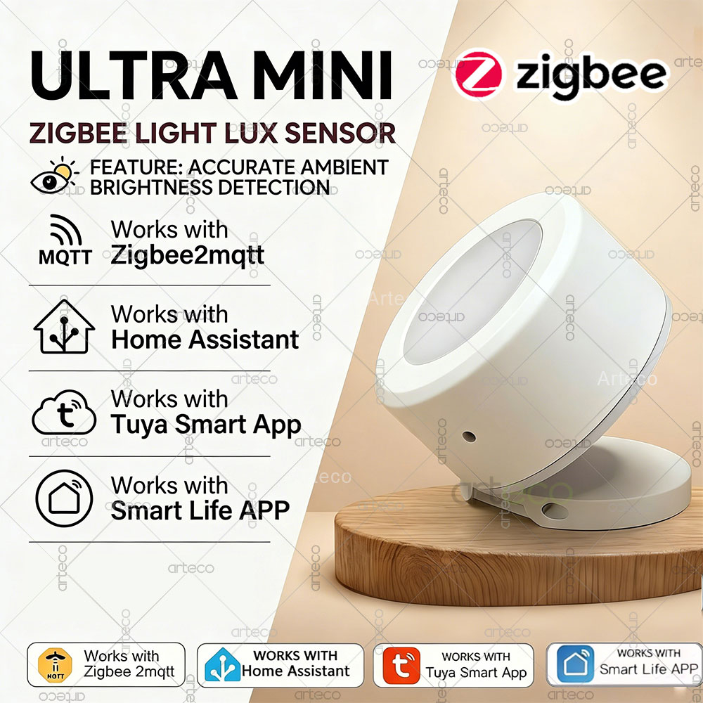 Ultra Mini Zigbee Light Sensor - огляд і ціна Smart Home Simple