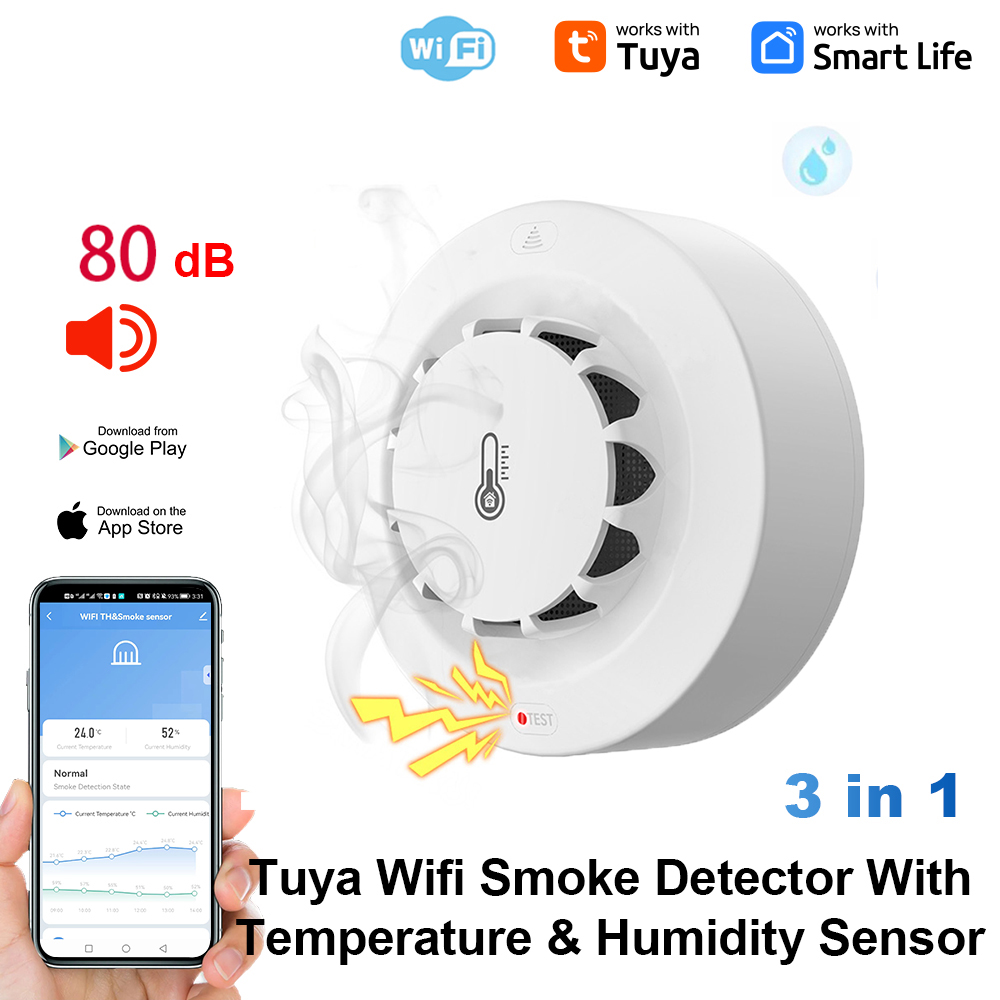 Tuya WiFi Temperature and Humi - огляд і ціна Smart Home Security