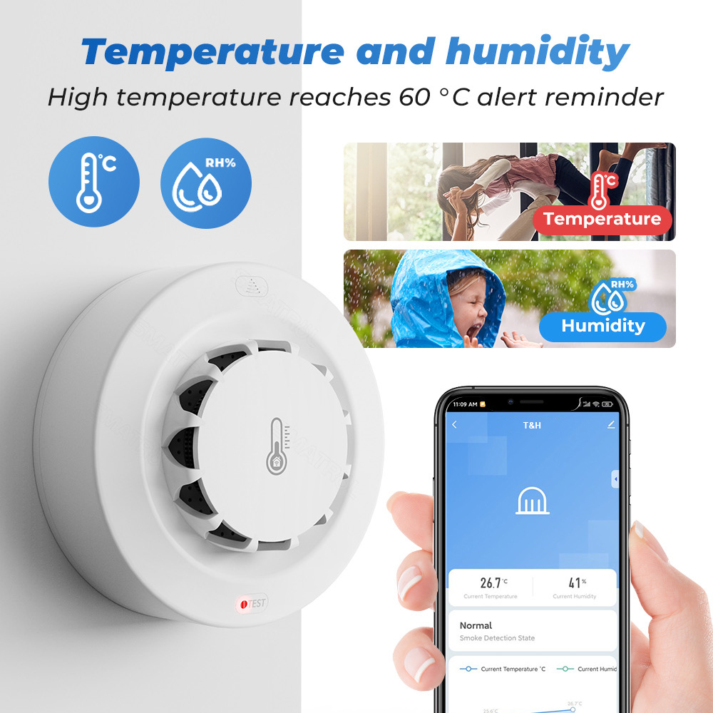 Tuya WiFi Temperature and Humi - огляд і ціна Smart Home Security