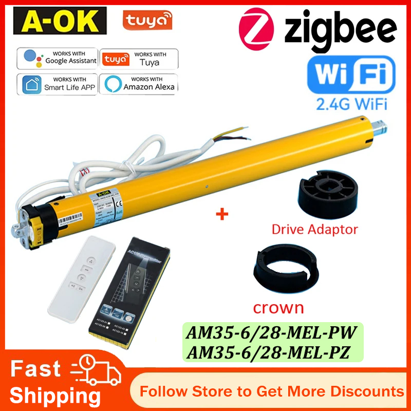A-OK AM35 6/28 Tuya WiFi +RF43 - огляд і ціна Smart Home Youtube