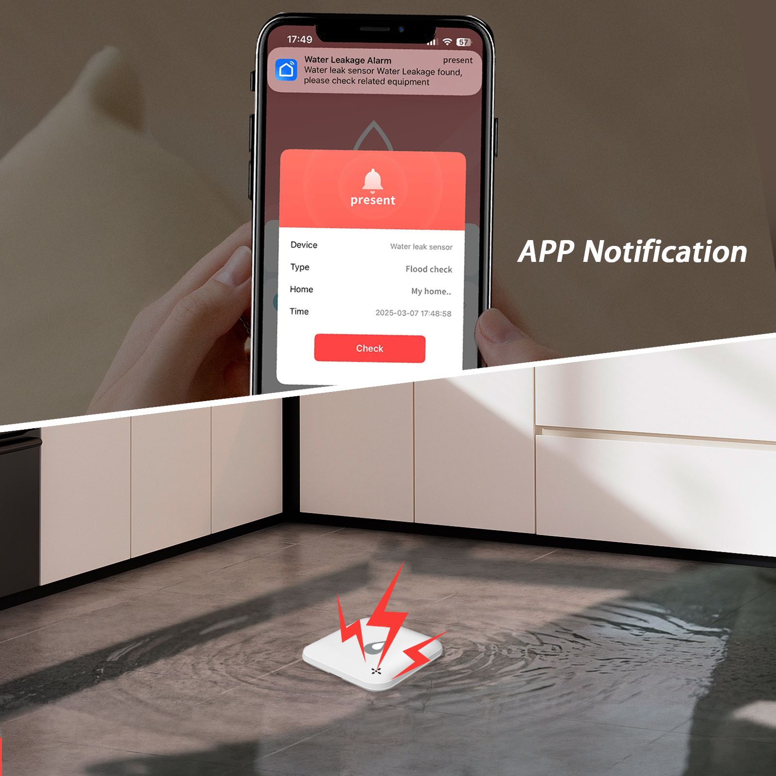 Lincukoo Tuya Zigbee3.0 Water  - огляд і ціна Smart Home Water Level Sensor