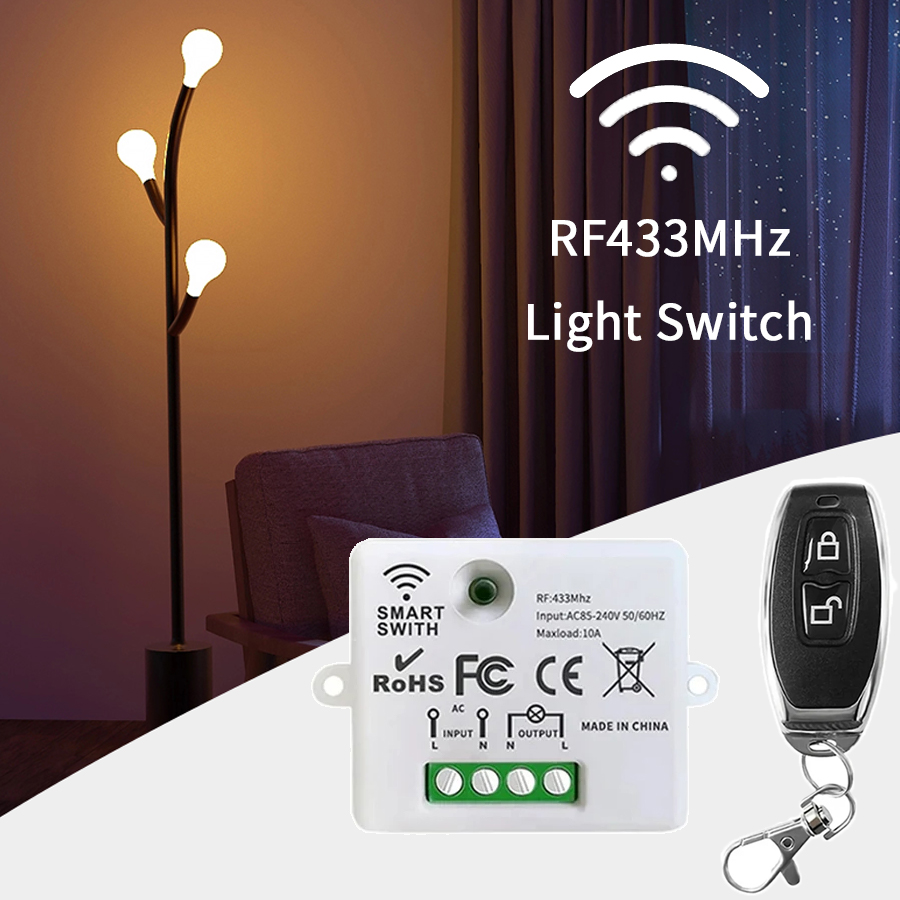 RF 433MHz Wireless Remote Cont - огляд і ціна Smart Home Simple