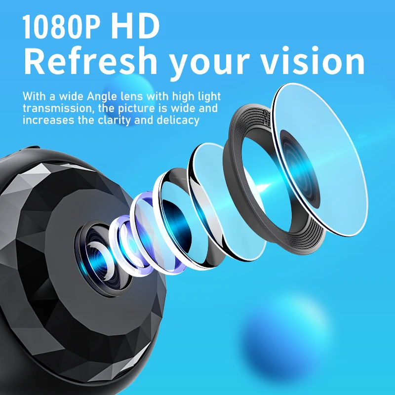 1080P HD Mini Wifi Camera Port - огляд і ціна Smart Home Kamera
