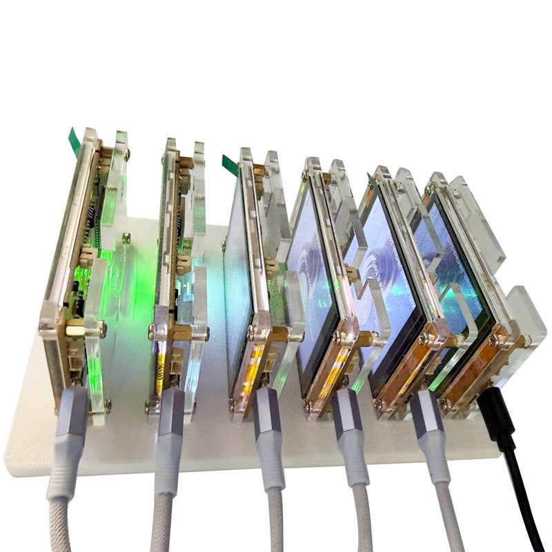 6X 1000KH/S Nmminer Nerdminer+ - огляд і ціна Upgrade Smart Home