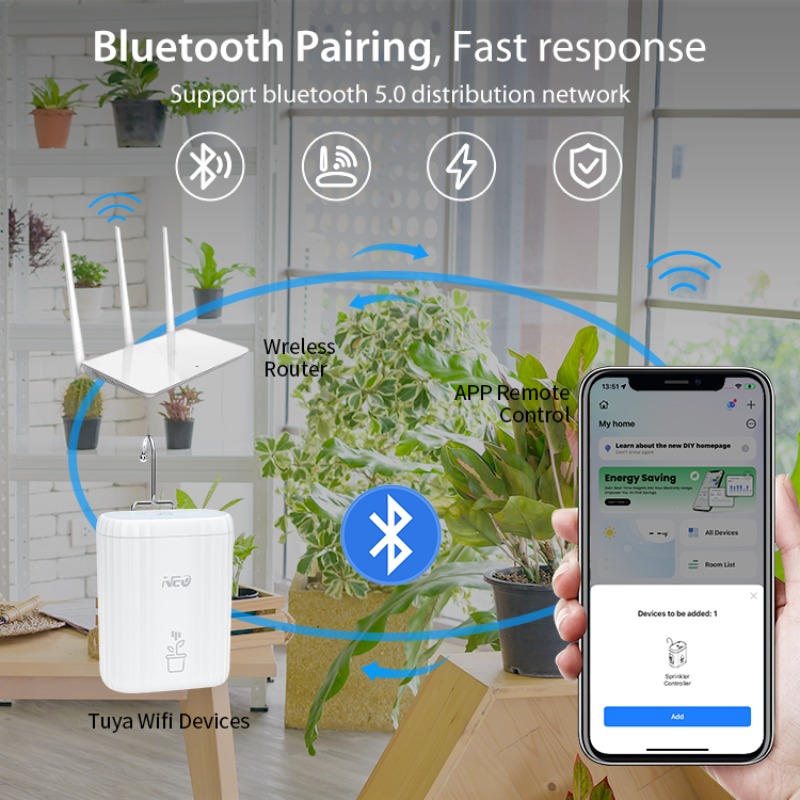 Smart WiFi Automatic Flower Wa - огляд і ціна Smart Home Devices
