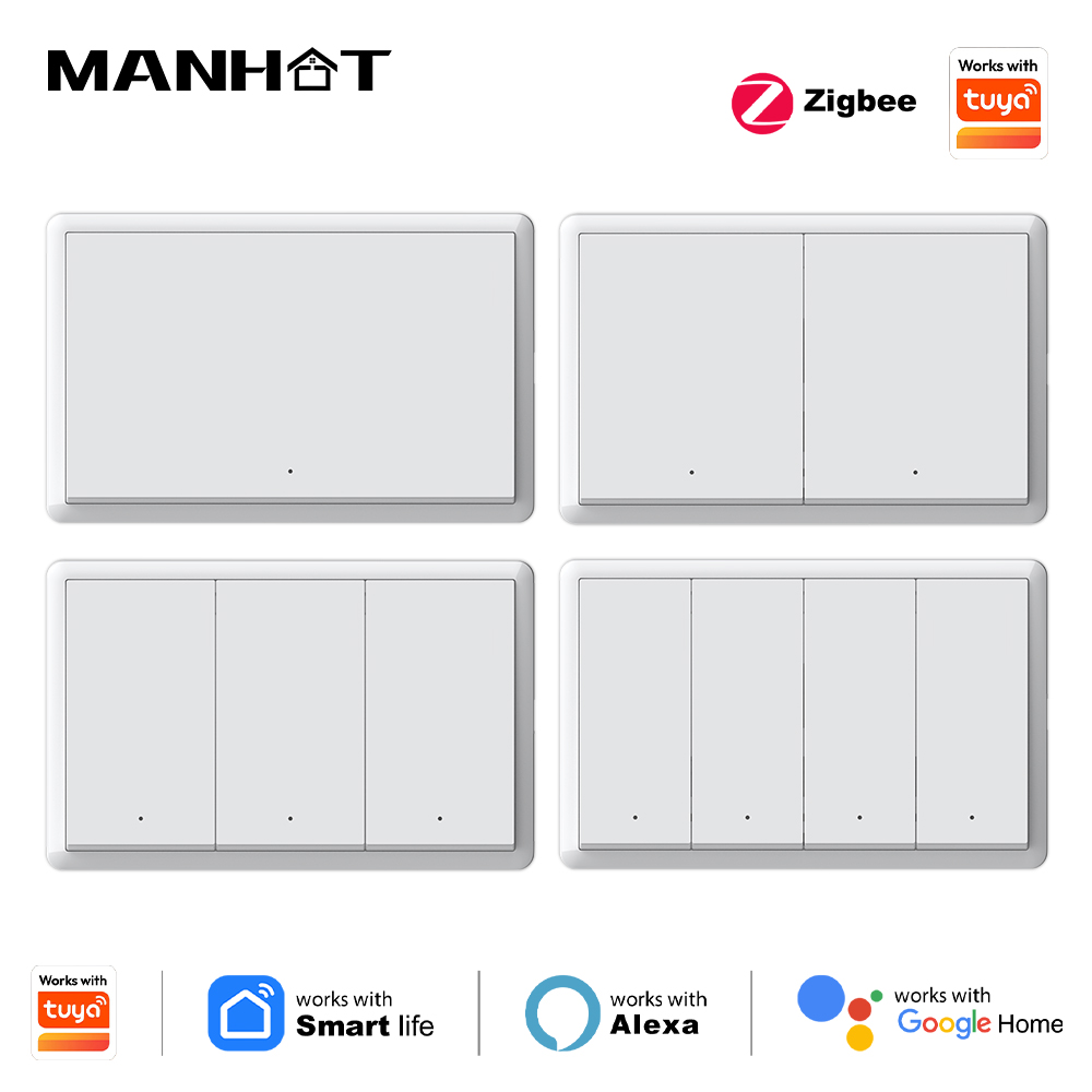 Manhot Smart zigbee Switch No  - огляд і ціна Smart Home Lighting