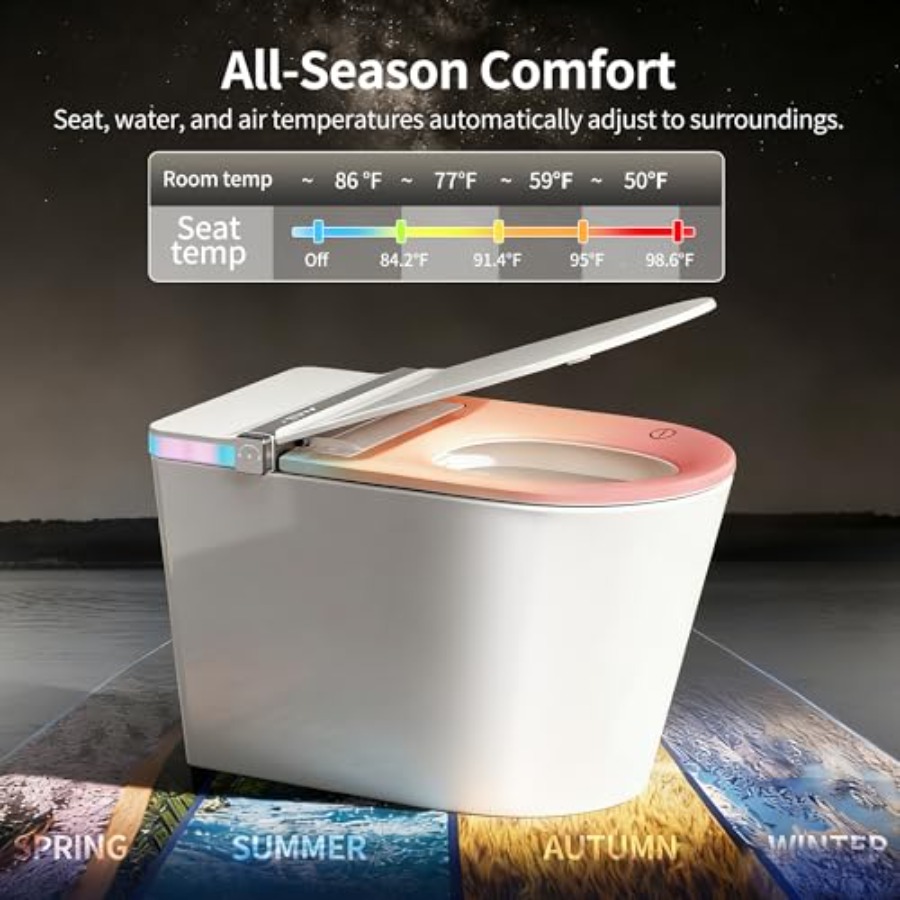 Smart toilet for home use, cer - огляд і ціна Smart Home Integration