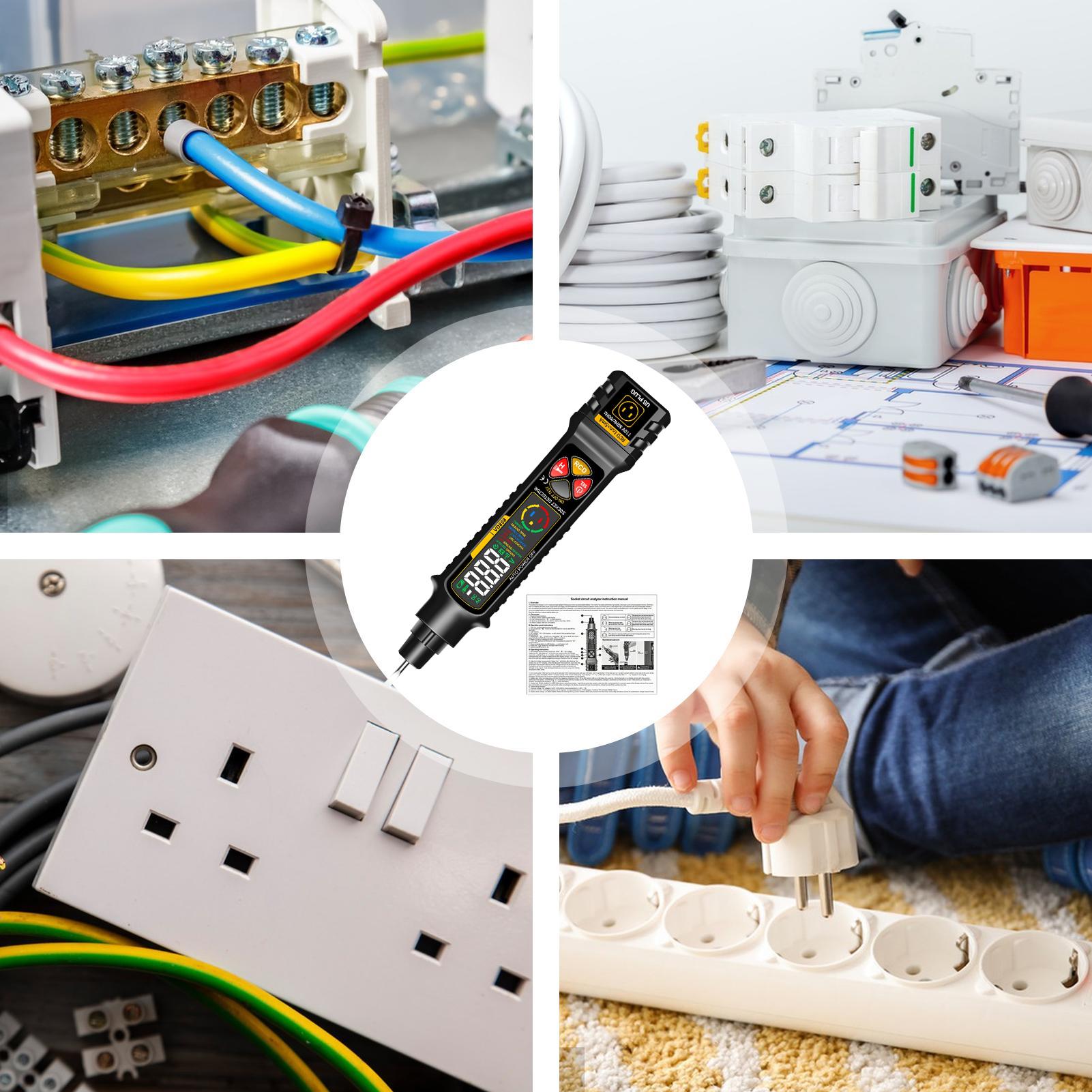 Outlet Tester With LED Display - огляд і ціна Smart Home Display