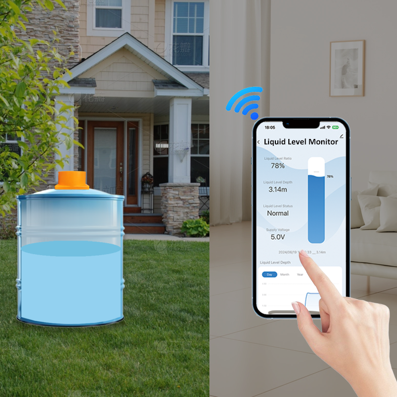 Tuya  APP Ultrasonic Water Tan - огляд і ціна Smart Home Water Level Sensor