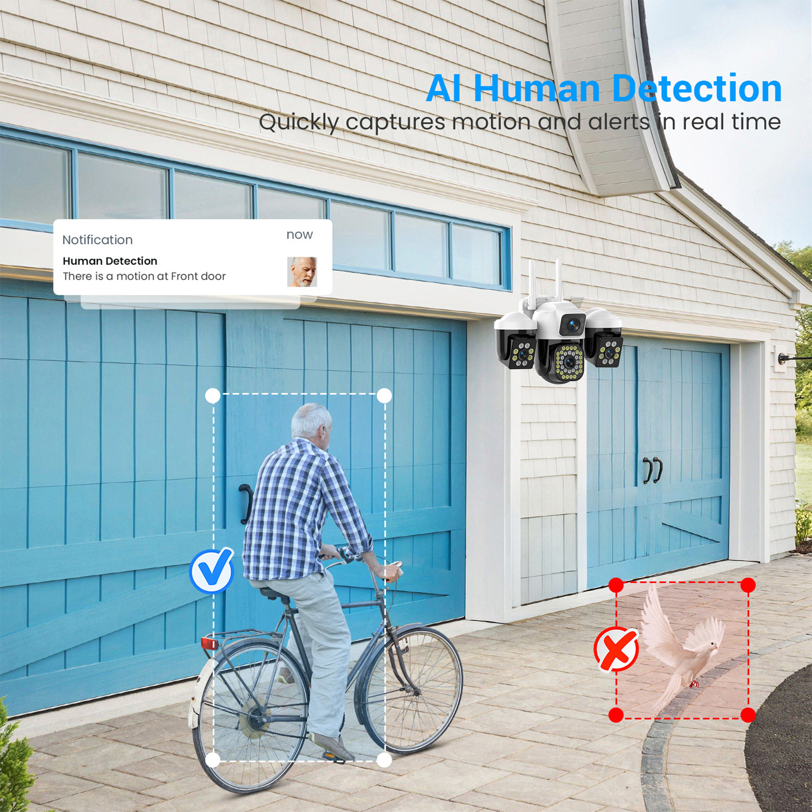 WiFi IP Camera Outdoor 15MP 8K - огляд і ціна Smart Home Kamera