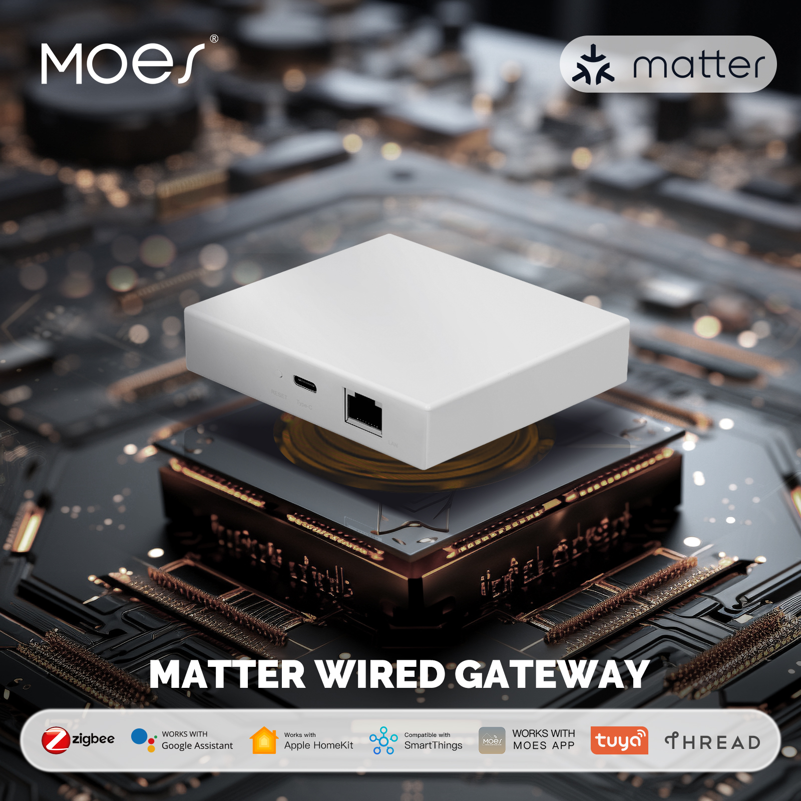 MOES Tuya Zigbee Matter Thread - огляд і ціна Smart Home Full System