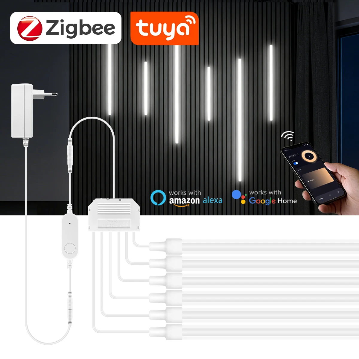 Zigbee Smart Neon COB LED Stri - огляд і ціна Smart Home Youtube