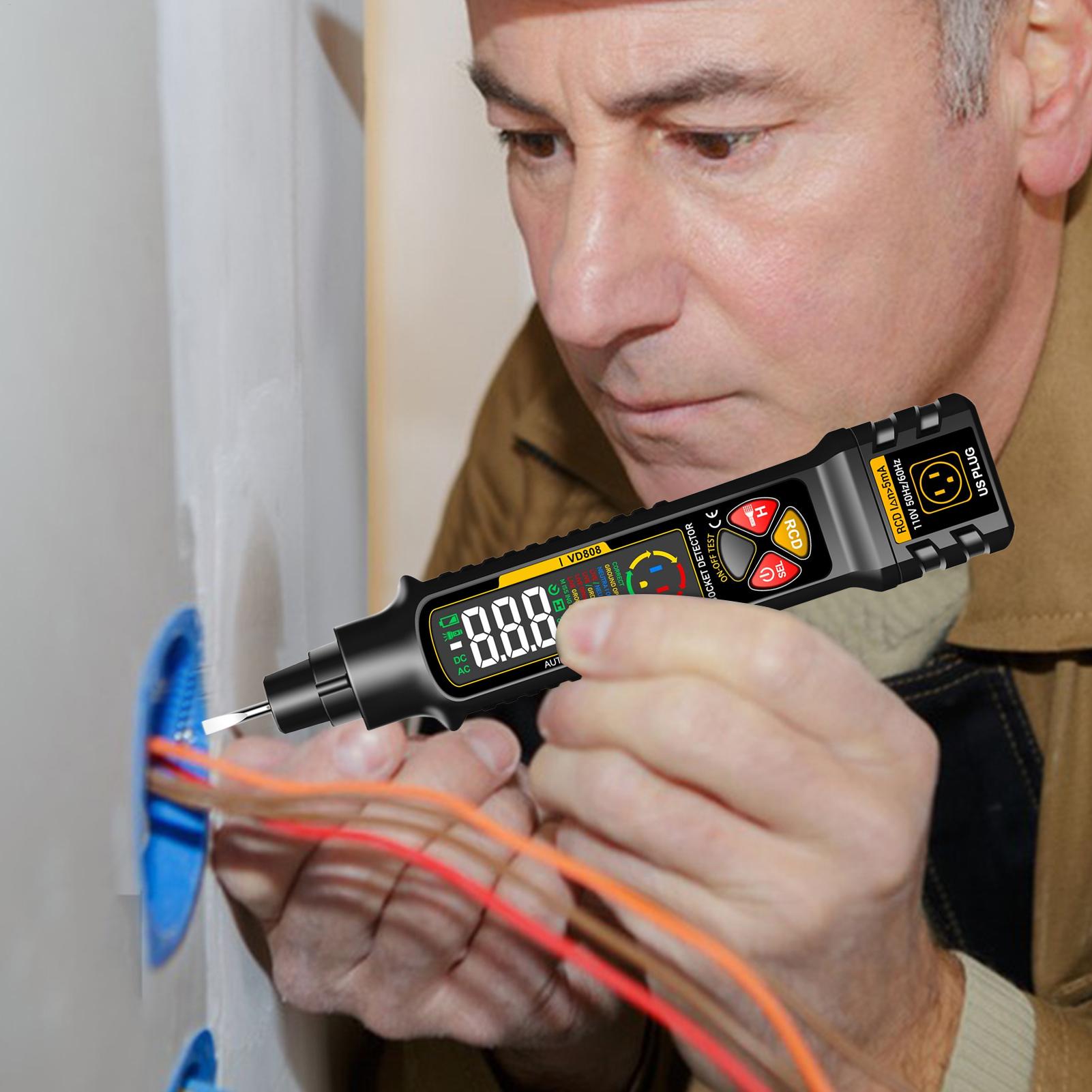 Outlet Tester With LED Display - огляд і ціна Smart Home Display