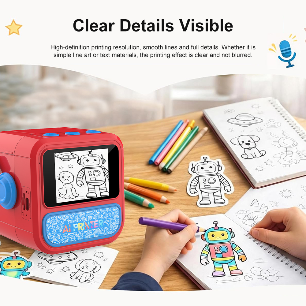 Smart AI Voice Mini Thermal Pr - огляд і ціна Smart Home Simple