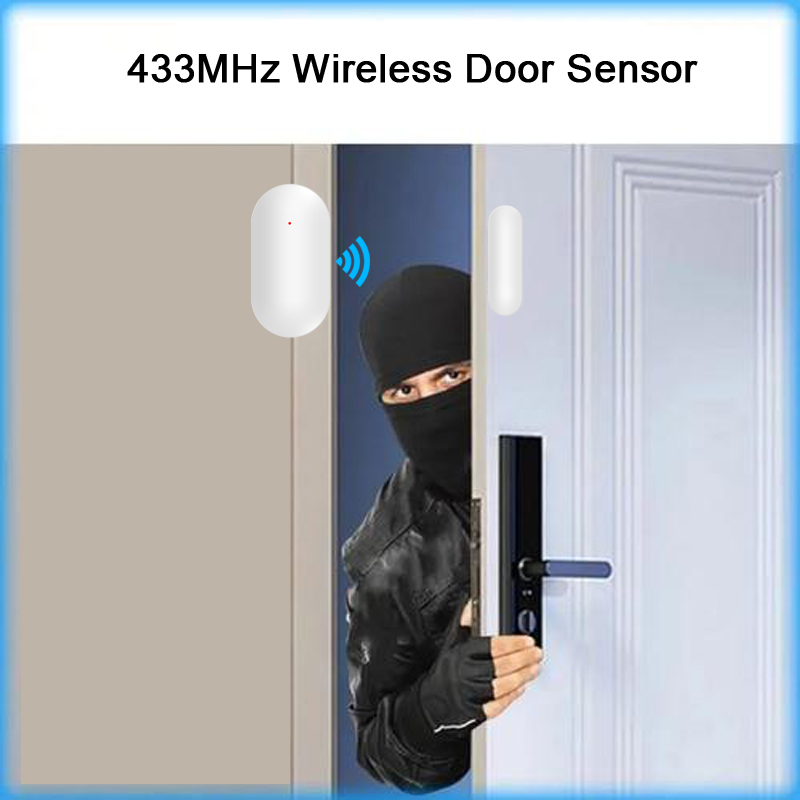 Mini Wireless Door Sensor 433M - огляд і ціна Smart Home Full System