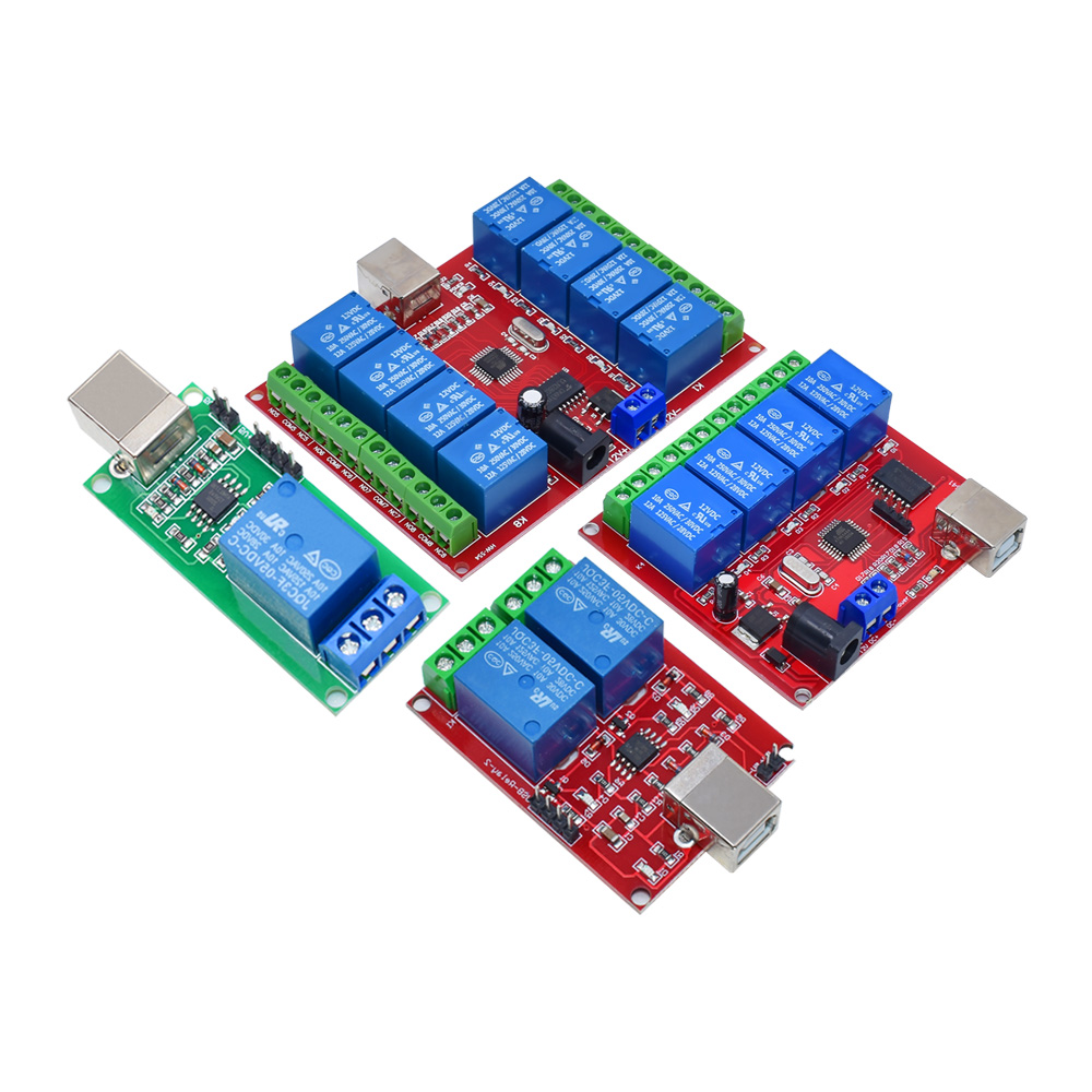 5V 12V 1 2 4 8 Channel USB Rel - огляд і ціна Smart Home For Pc