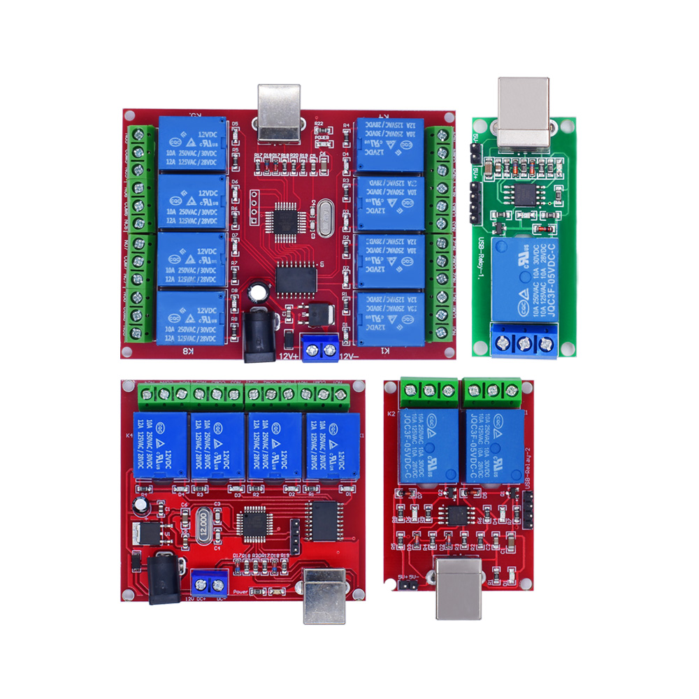 5V 12V 1 2 4 8 Channel USB Rel - огляд і ціна Smart Home For Pc