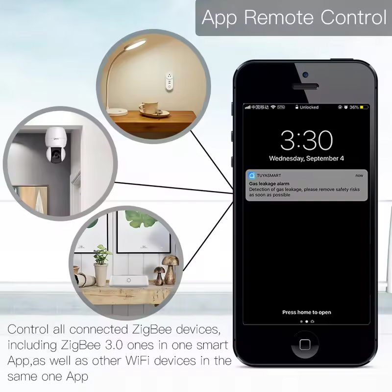 Moes Tuya ZigBee 3.0 Smart Gat - огляд і ціна Smart Home Full System