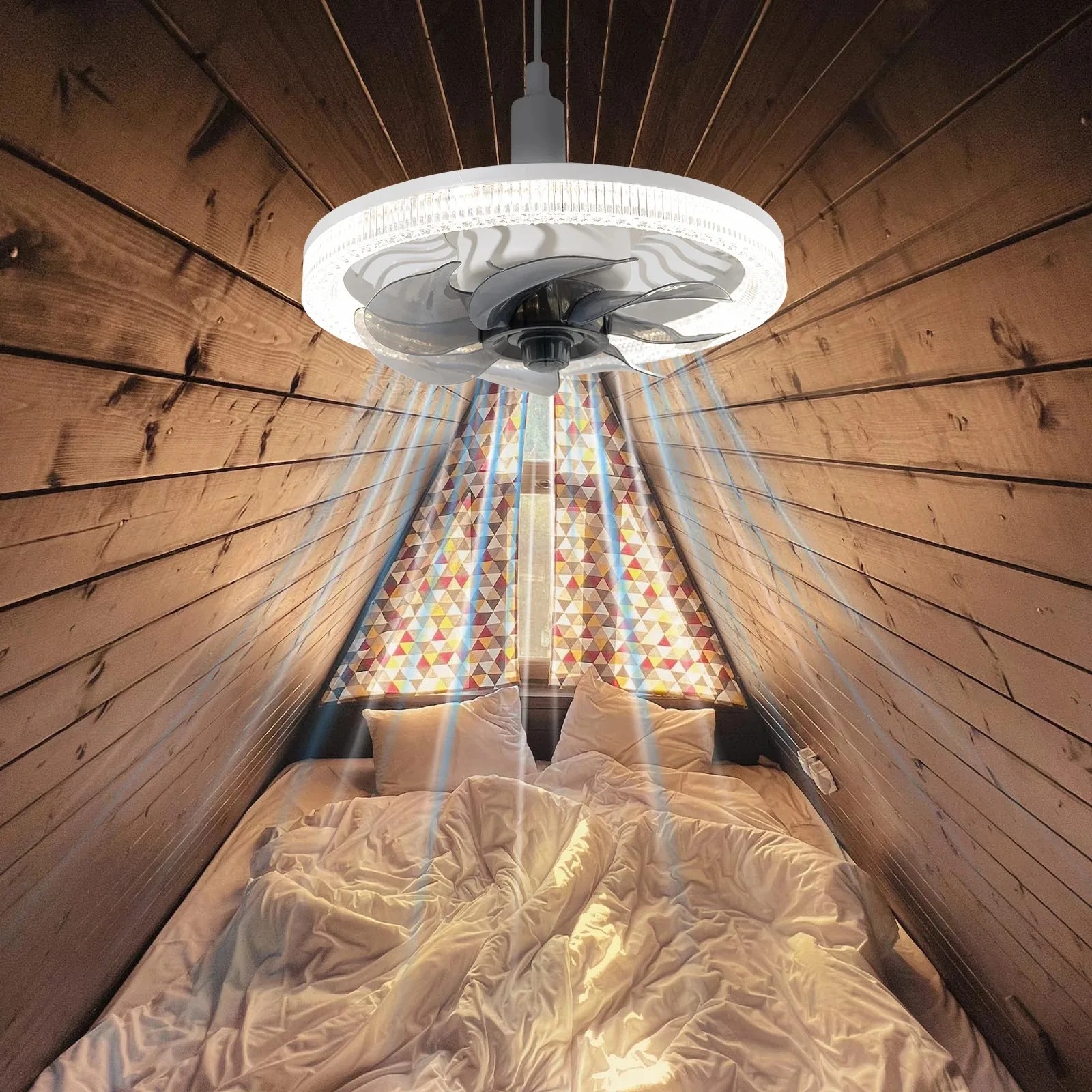 Smart LED Ceiling Fan Light wi - огляд і ціна Smart Ceiling Fan