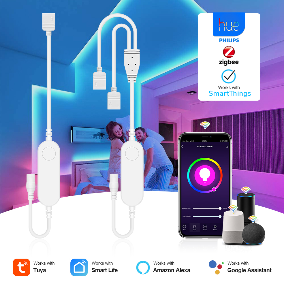 TUYA Zigbee DC5V 12V 24V RGB R - огляд і ціна Smart Home For Pc
