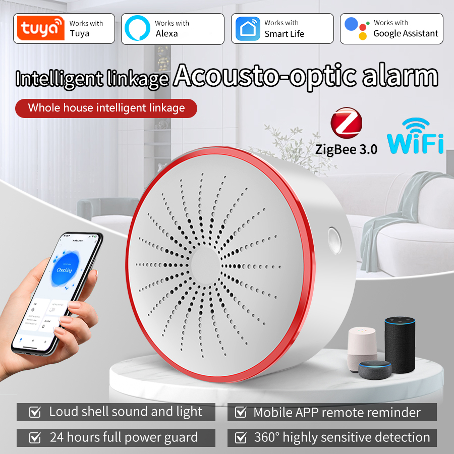 Tuya WiFi ZigBee Smart Alarm S - огляд і ціна Smart Home Full System