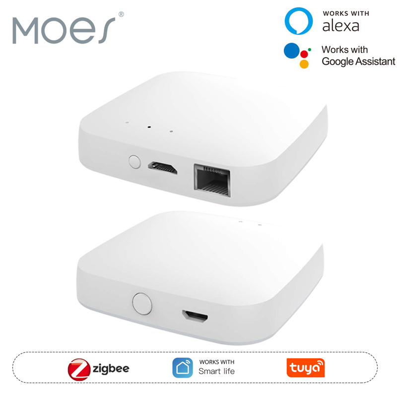 MOES Tuya ZigBee3.0 Smart Hub, - огляд і ціна Smart Home Nest