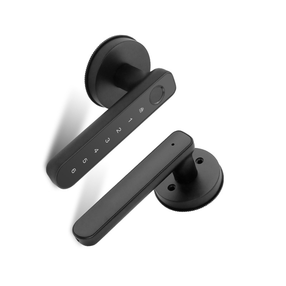 Smart Handle Lock with Fingerp - огляд і ціна Smart Home Door Lock