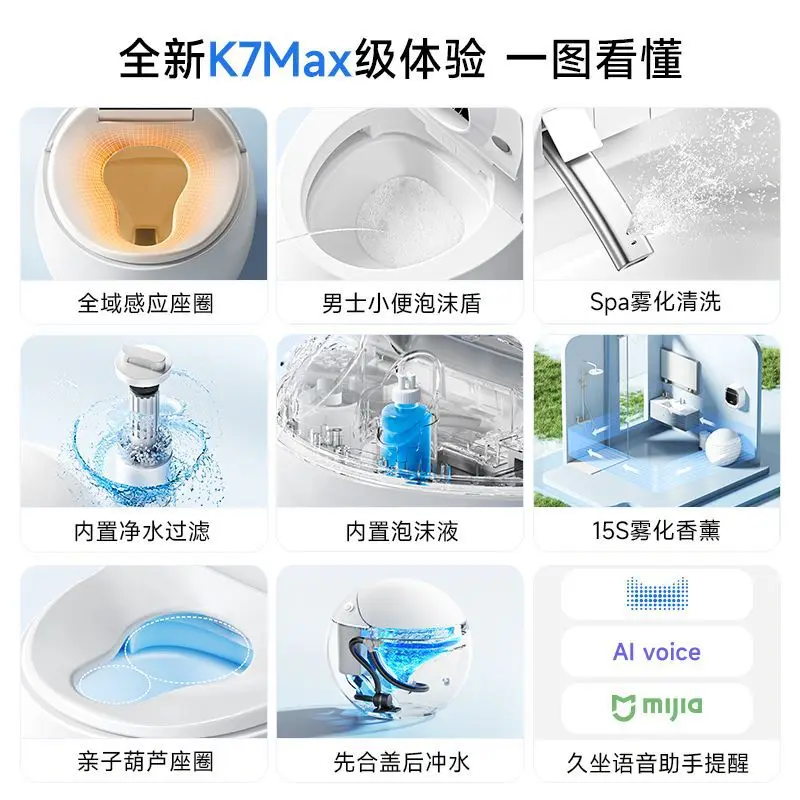 Mini egg smart toilet upgrade  - огляд і ціна Upgrade Smart Home