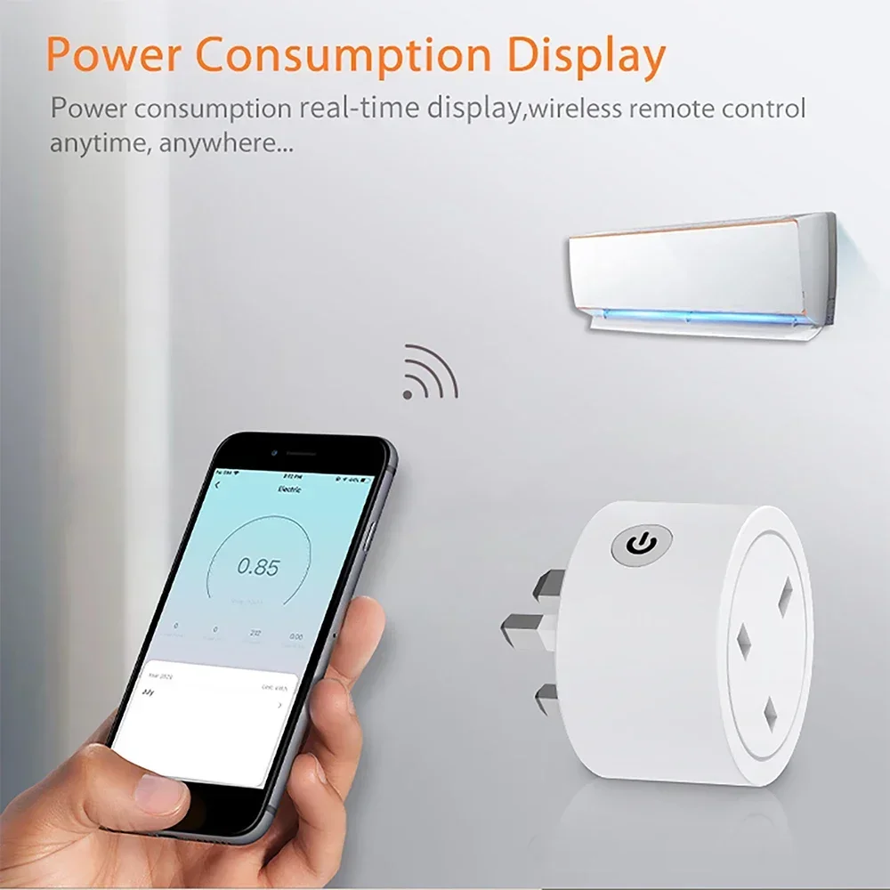 Zigbee Smart Plug 16A UK Socke - огляд і ціна Smart Home Energy