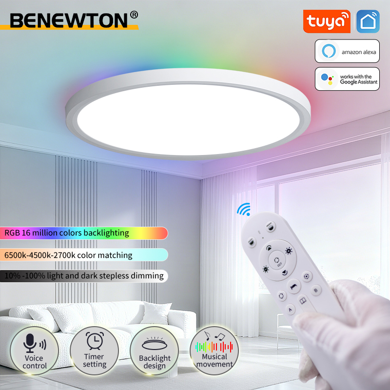 TUYA Ceiling Lamp RGB Flowing  - огляд і ціна Smart Home For Pc