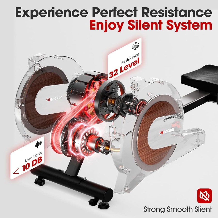 Rowing Machine, Magnetic Rowin - огляд і ціна Upgrade Smart Home