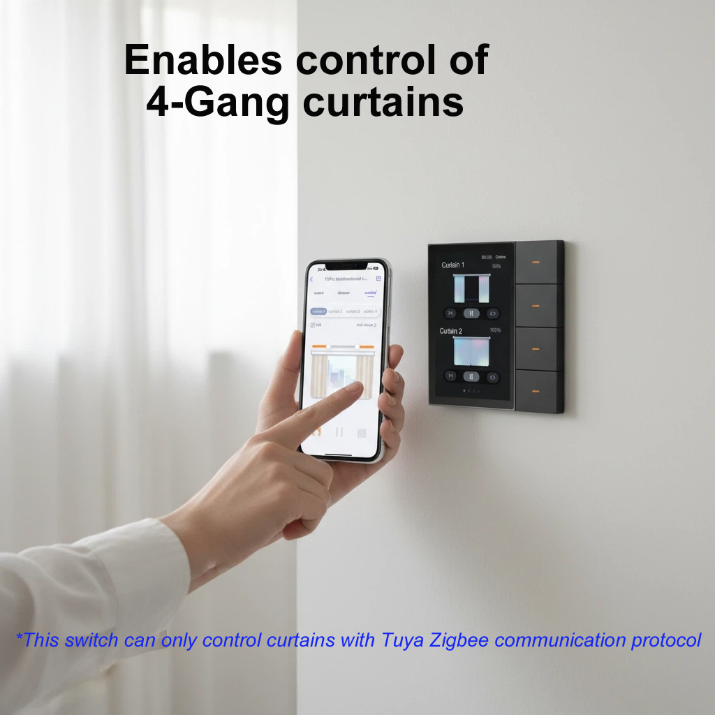 F3-pro Tuya Smart Panel ZigBee - огляд і ціна Smart Home Full System