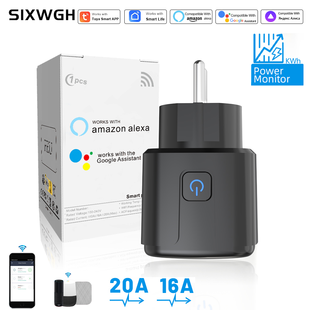 Tuya Smart Socket  WiFi Remote - огляд і ціна Smart Home Energy