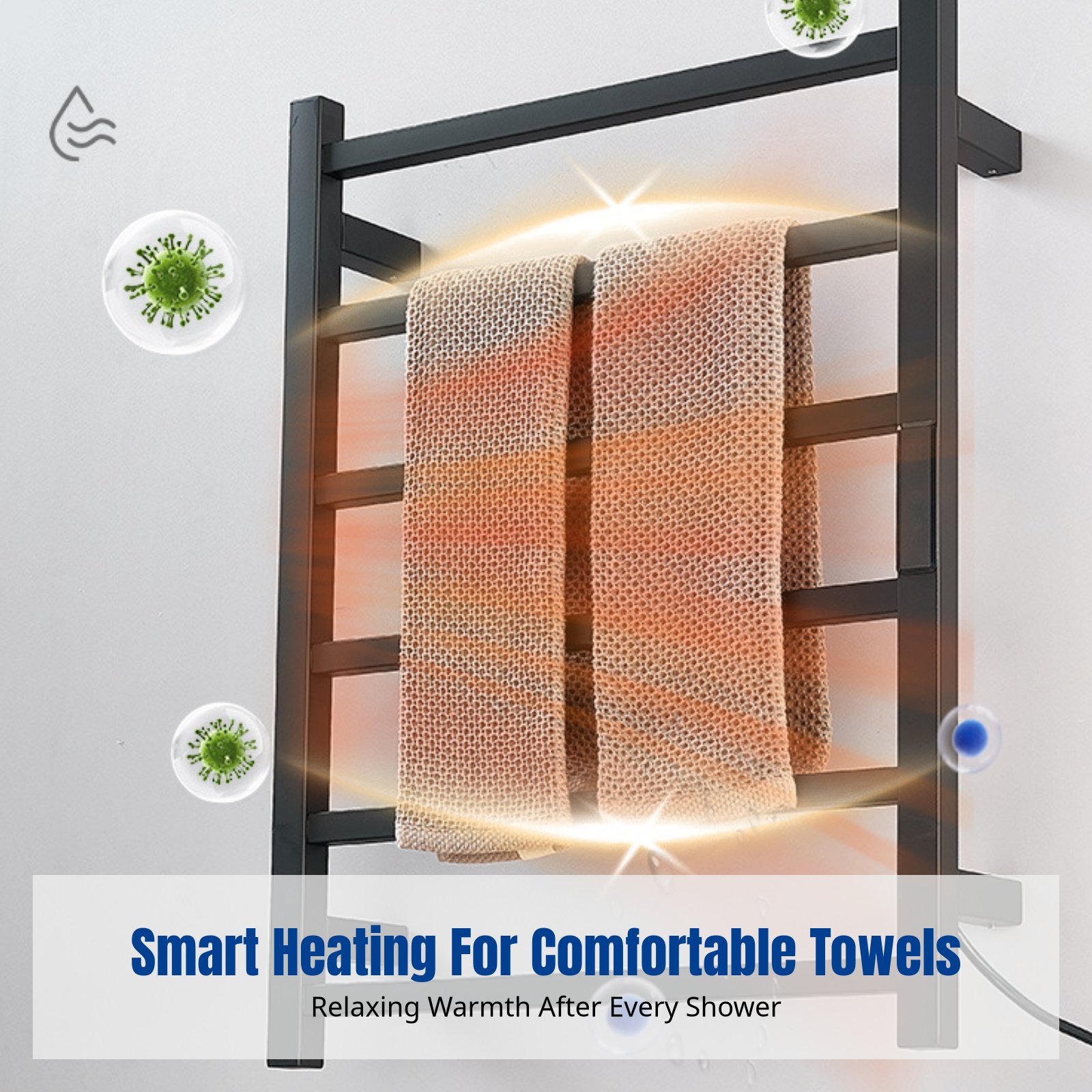 Smart Electric Towel Rack, Hea - огляд і ціна Smart Home Display