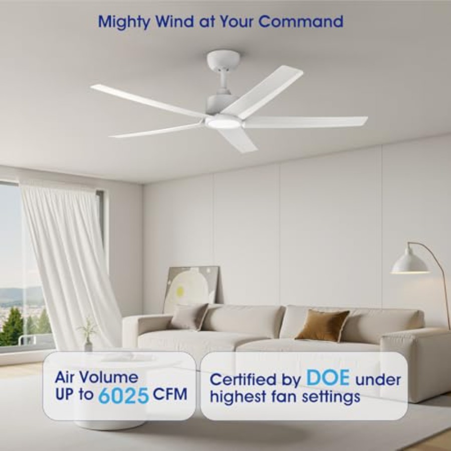 52 Inch Smart Ceiling Fan with - огляд і ціна Smart Ceiling Fan