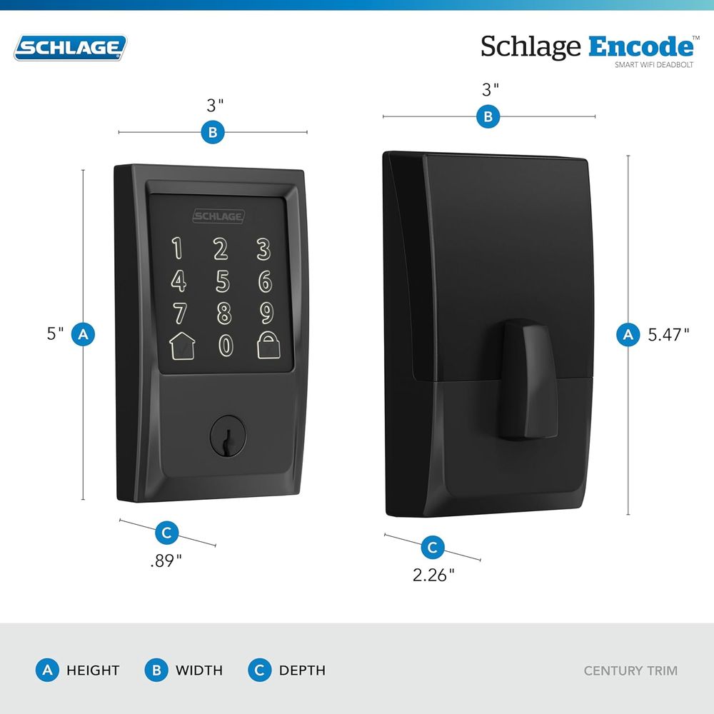 Encode Smart Wi-i Deadbolt Loc - огляд і ціна Smart Home Door Lock