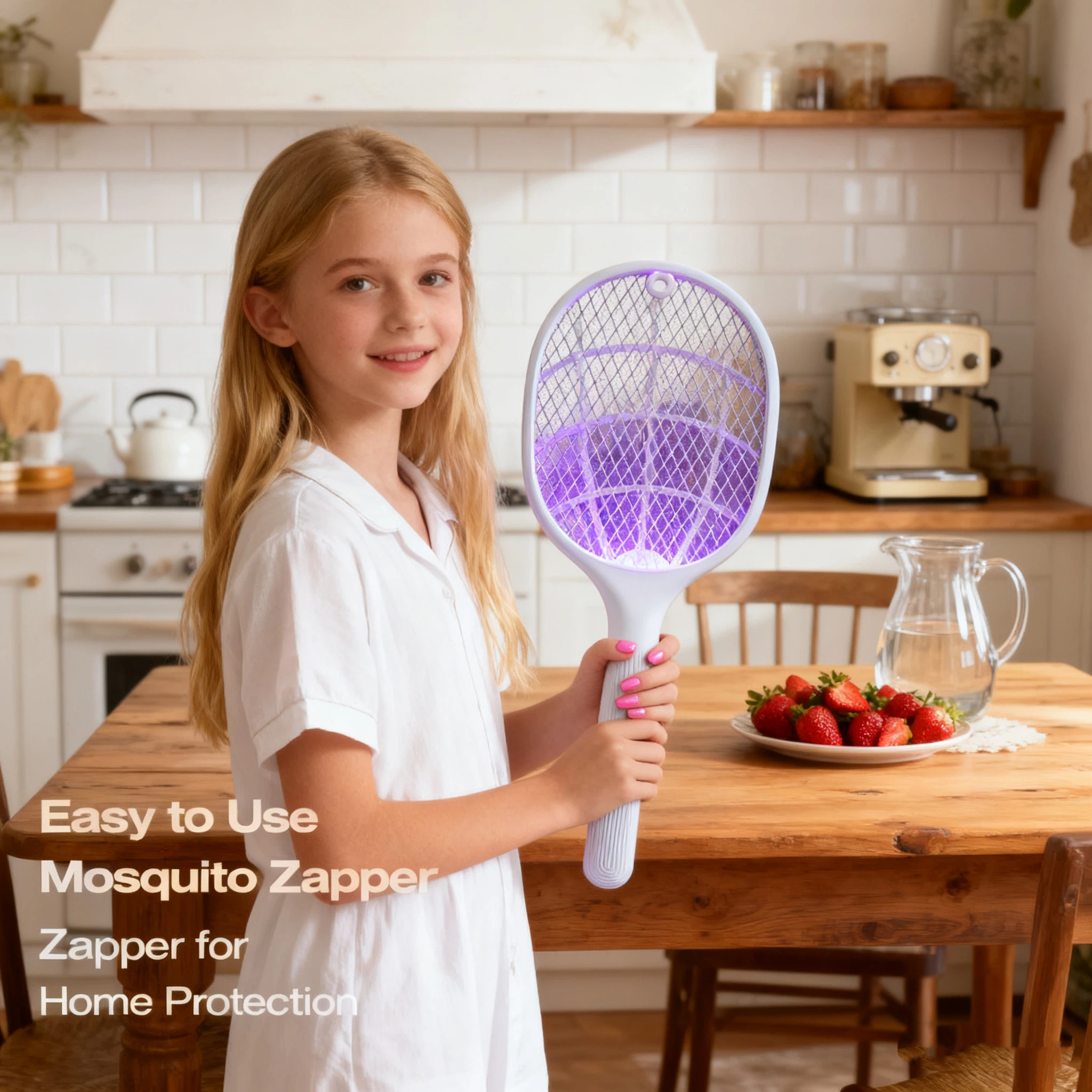 2-in-1 Smart Bug Zapper Racket - огляд і ціна Smart Home Simple