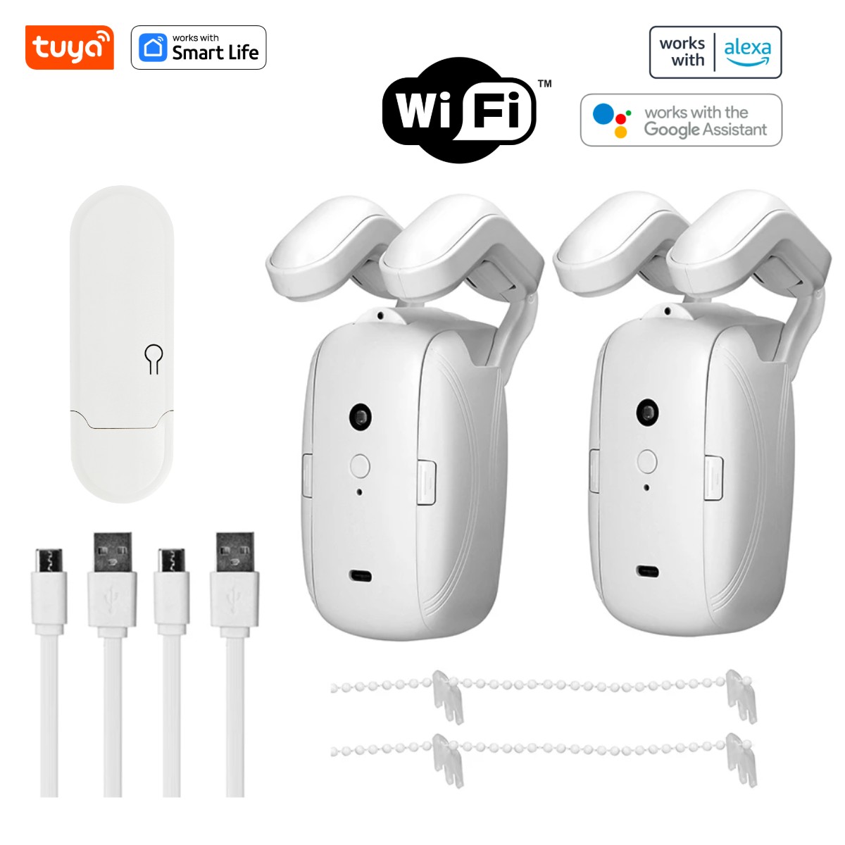 1/2PCS Tuya Smart WiFi Curtain - огляд і ціна Smart Home Full System
