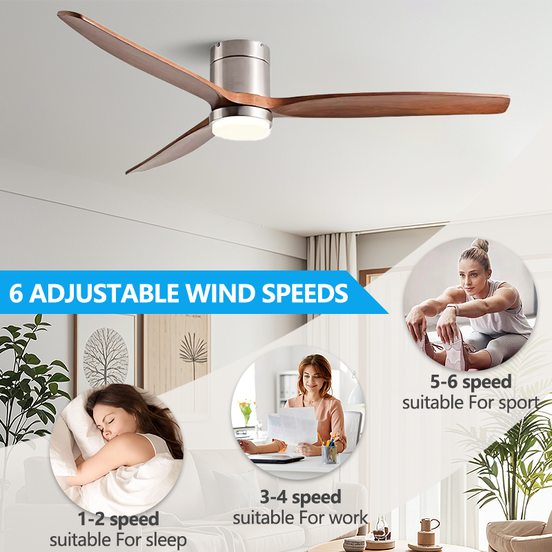 42/52/60inch low floor Ceiling - огляд і ціна Smart Ceiling Fan
